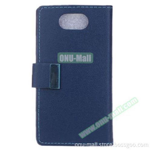 Karst Texture Wallet Style Flip Leather Case Cover for Moto Droid Turbo XT1254